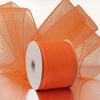 4" X 20 Yards Orange Deco Mesh view 1