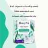 The Honey Pot Company - Herbal Pads for Women - Overnight w/Wings - Infused w/Essential Oils for Cooling Effect & Organic Cotton Cover - Feminine Care - 12 ct view 4