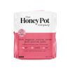 The Honey Pot Company Clean Cotton Postpartum Pads Herbal-Infused, Postpartum and Maternity Pads with Wings, Plant-Derived Feminine & Menstrual Care (Product) RED  12 ct. view 1
