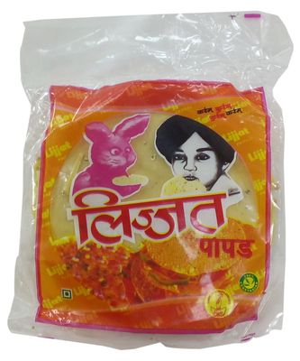 Lijjat Moong Papad, 200g Pack