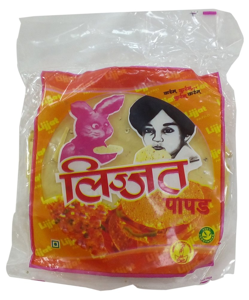 Lijjat Moong Papad, 200g Pack