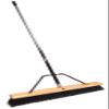 American Select Tubing Pbra24004 24" Rough-Surface Push Broom with Silver/Black Handle view 1
