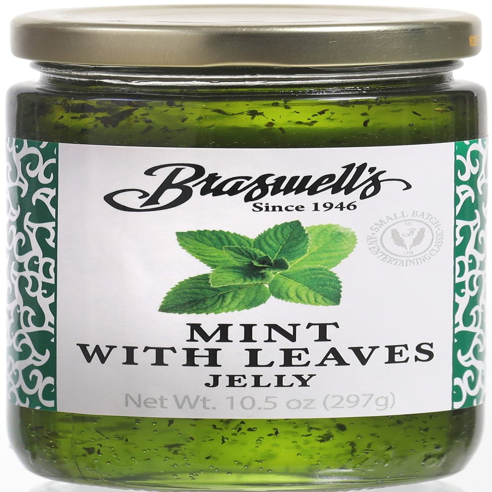 Braswell Jelly Mint W Leaves, 10.5 oz
