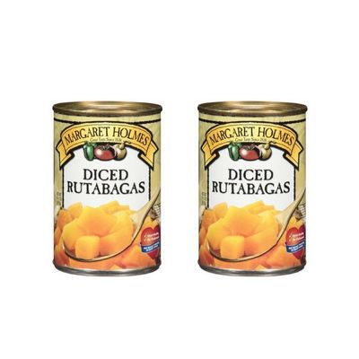 Margaret Holmes, Diced Rutabaga, 14.5oz Can (Pack of 2)