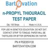 N-Propylthiouracil Test Paper for Genetic Taste Testing [100 Strips] view 2