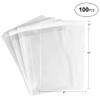 100pcs 8x10inch 2.0 mil Clear Resealable Cello / 8x10 Cellophane Bags Good for Bakery, Candle, Soap, Cookie view 2
