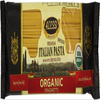 Alessi Organic Spaghetti Made with Bronze Dies (12x16 OZ)