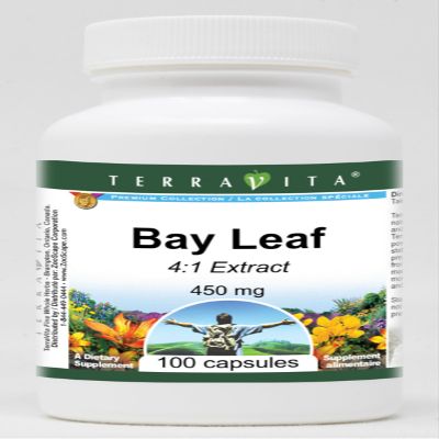 Bay Leaf 4:1-450 mg (100 Capsules, ZIN: 519137)