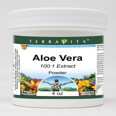 Aloe Vera 100:1 Powder (4 oz, ZIN: 518924) - 3 Pack