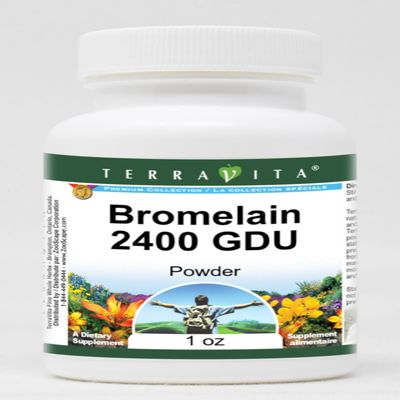 Bromelain 2400 GDU Powder (1 oz, ZIN: 519389)