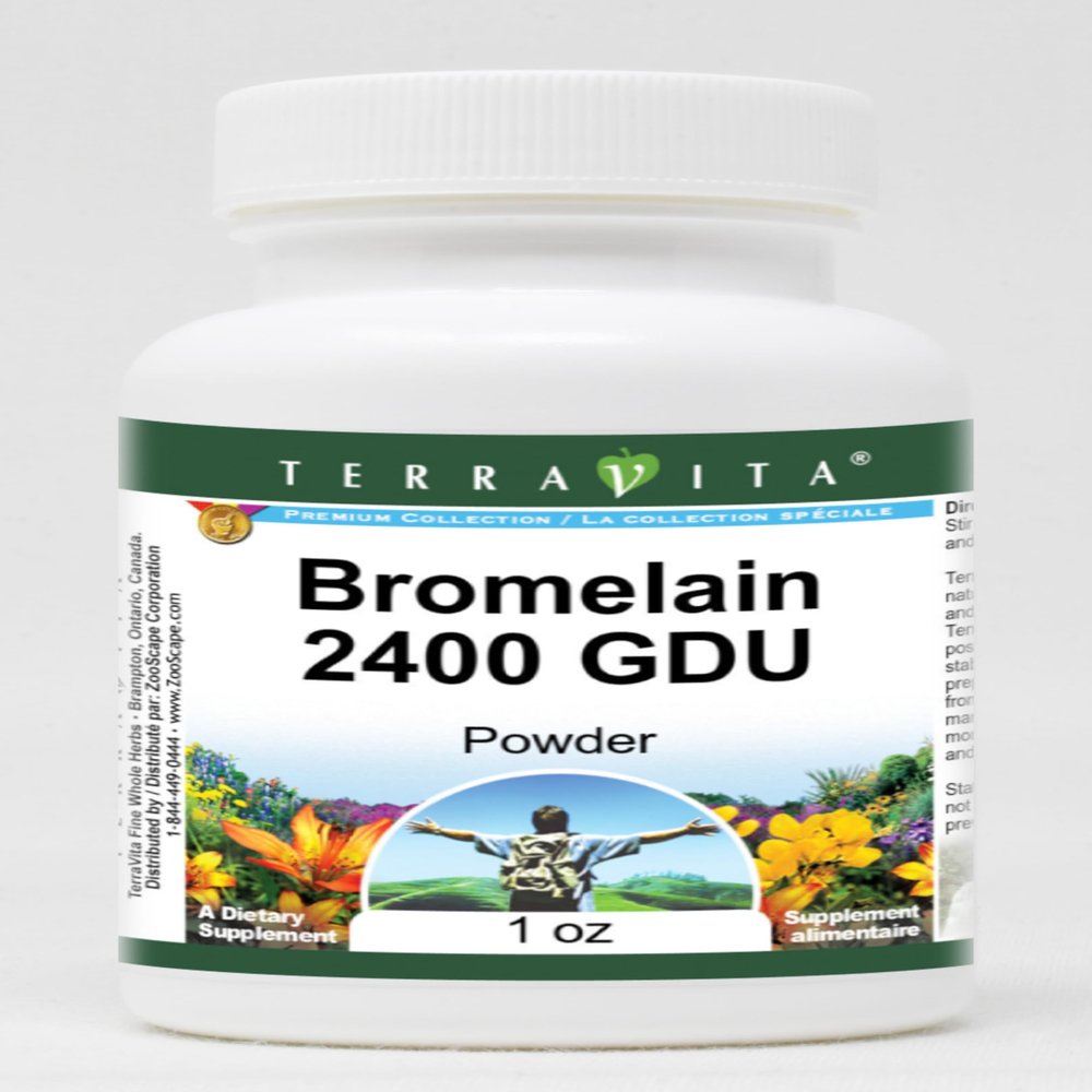 Bromelain 2400 GDU Powder (1 oz, ZIN: 519389)