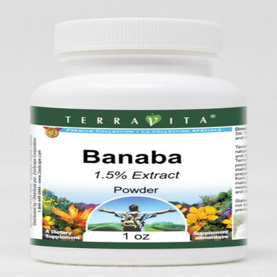 Banaba 1.5% Powder (1 oz, ZIN: 519228)