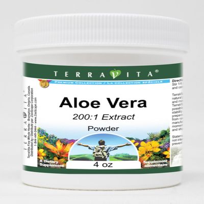 Aloe Vera 200:1 Powder (4 oz, ZIN: 518927)