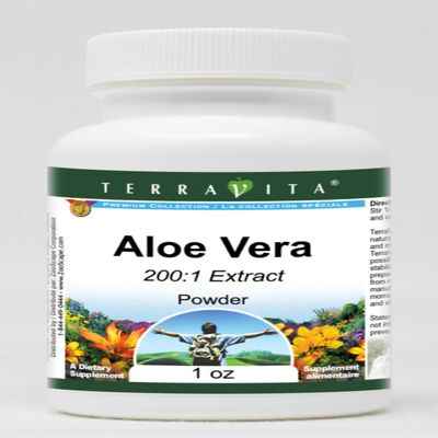 Aloe Vera 200:1 Powder (1 oz, ZIN: 518926) - 3 Pack