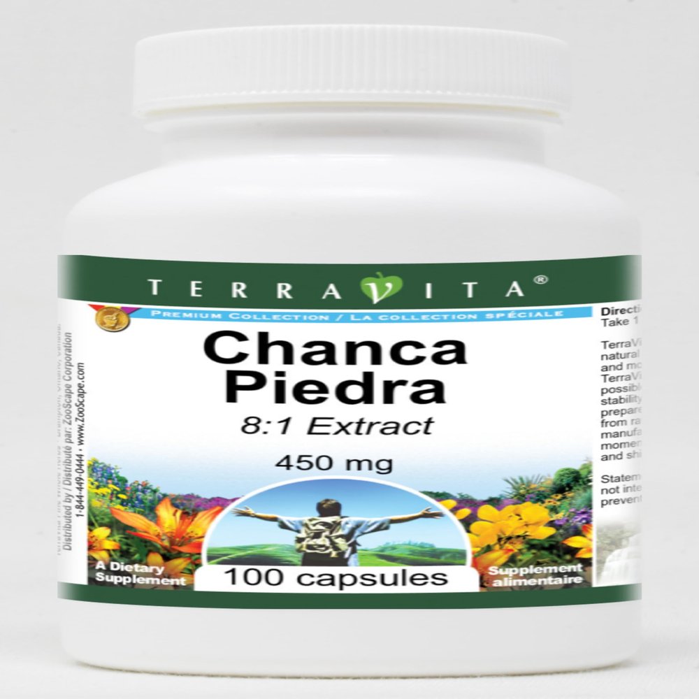 Chanca Piedra 8:1-450 mg (100 Capsules, ZIN: 519656)