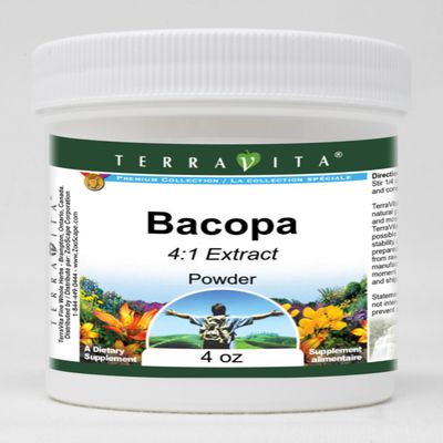 Bacopa 4:1 Powder (4 oz, ZIN: 519079) - 3 Pack