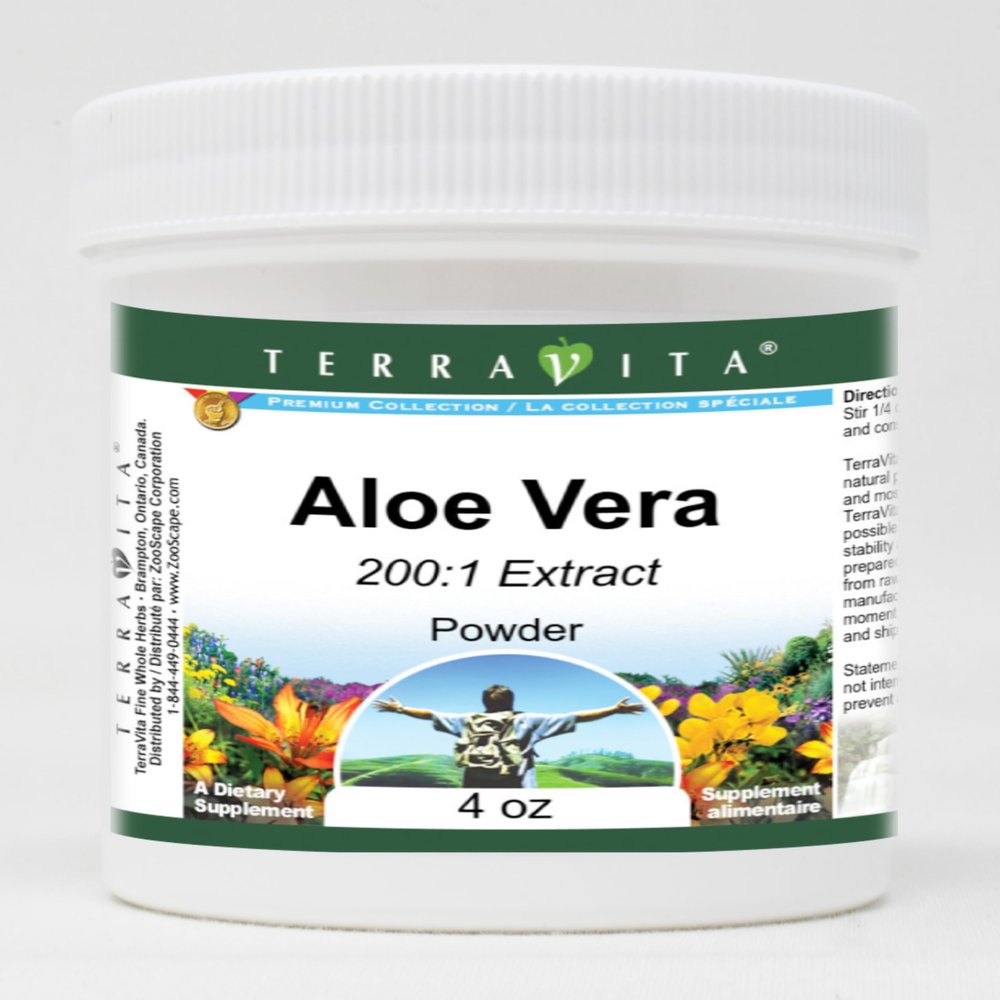 Aloe Vera 200:1 Powder (4 oz, ZIN: 518927) - 3 Pack