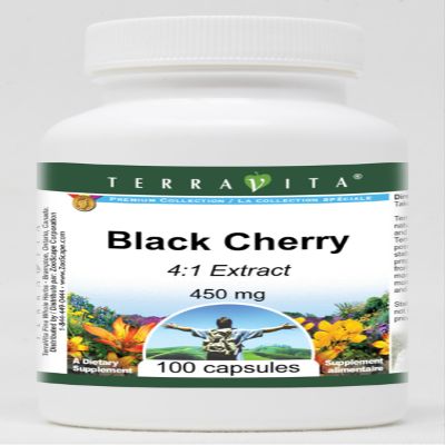 Black Cherry 4:1-450 mg (100 Capsules, ZIN: 519212) - 3 Pack