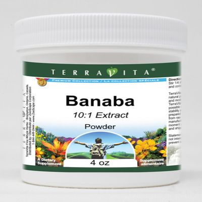 Banaba 10:1 Powder (4 oz, ZIN: 519099) - 3 Pack