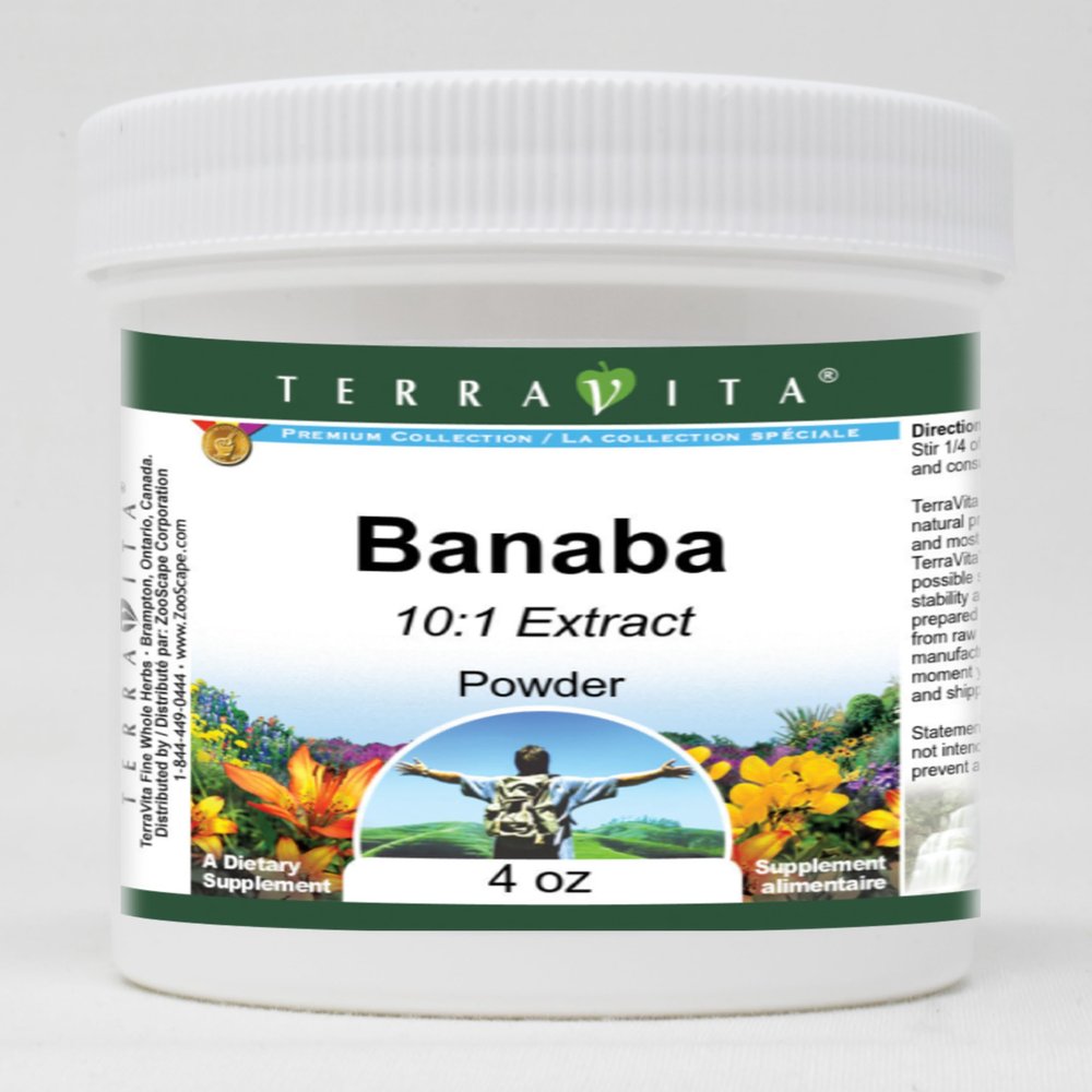 Banaba 10:1 Powder (4 oz, ZIN: 519099) - 3 Pack