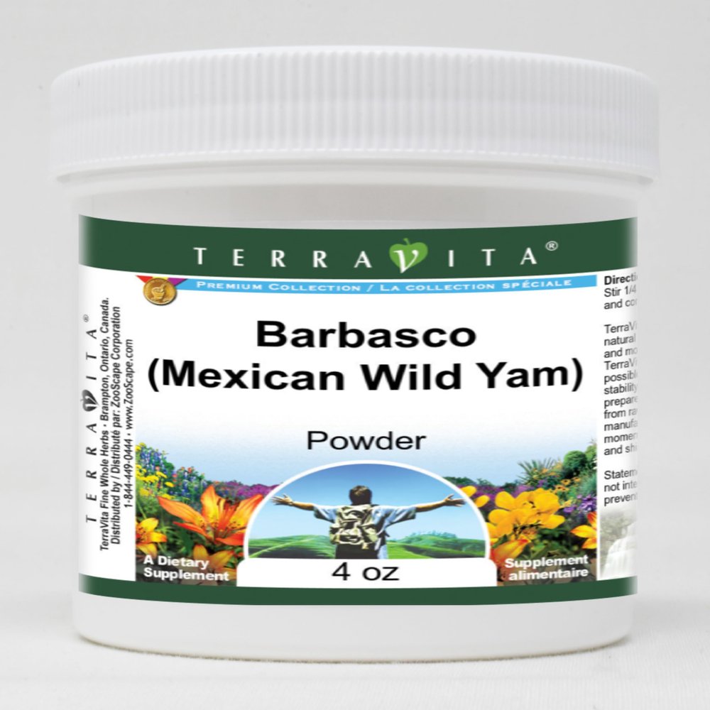 Barbasco (Mexican Wild Yam) Powder (4 oz, ZIN: 519119)