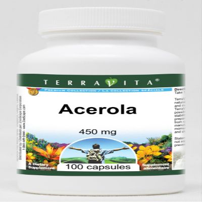Acerola - 450 mg (100 Capsules, ZIN: 518872)