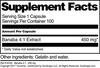 Banaba 4:1-450 mg (100 Capsules, ZIN: 519102) - 3 Pack view 4