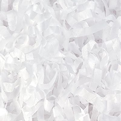 Pack Of 1, Solid Pack Of 1, Solid White Tissue Paper Shred 1 Lb To Dress Up Packaging & Baskets