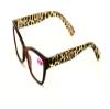 2 Pairs of Stylish Classic Rectangle Reader With Spring Hinges, Women Female Leopard Temple Reading Glasses (2 Brown, 1.50) view 4