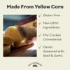 Basil & Garlic Italian Polenta Tube by San Gennaro | Crafted from Non GMO Yellow Corn | Ready for Quick Heat & Serve Instant Grits Easy Gluten Free Dinner | Fine Cornmeal Roll | 18 ounce, Pack of 1 view 2