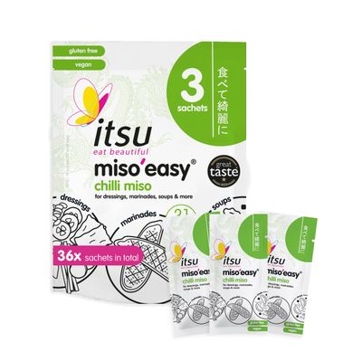 Itsu Miso'Easy Chilli Miso 60g (Pack of 12)