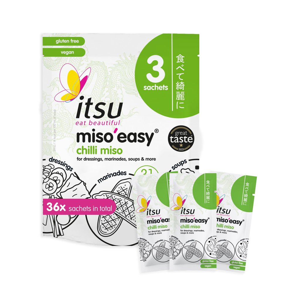 Itsu Miso'Easy Chilli Miso 60g (Pack of 12)