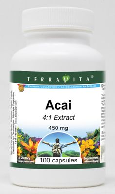 Acai 4:1-450 mg (100 Capsules, ZIN: 518806)