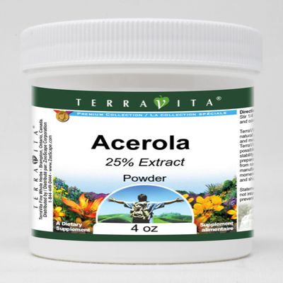 Acerola 25% Powder (4 oz, ZIN: 518818)