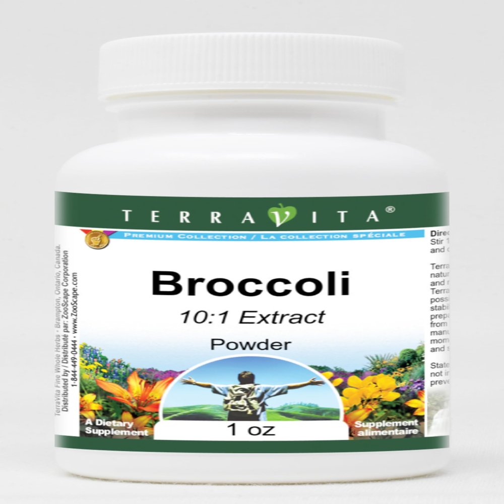 Broccoli 10:1 Powder (1 oz, ZIN: 519339) - 3 Pack