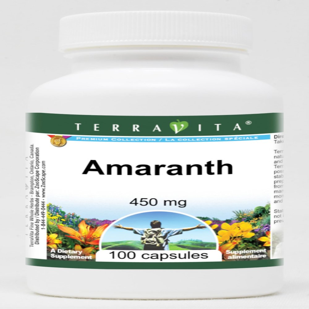 Amaranth - 450 mg (100 Capsules, ZIN: 518931) - 3 Pack