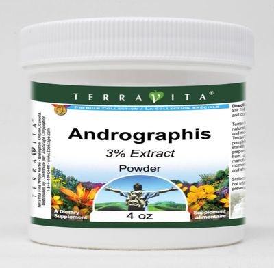 Andrographis 3% Powder (4 oz, ZIN: 518948)