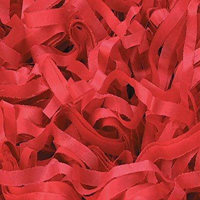 Pack Of 1, Solid Pack Of 1, Solid Red Tissue Paper Shred 1 Lb To Dress Up Packaging & Baskets