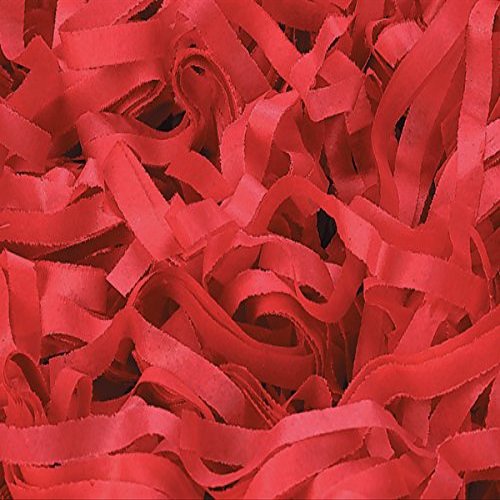 Pack Of 1, Solid Pack Of 1, Solid Red Tissue Paper Shred 1 Lb To Dress Up Packaging & Baskets