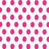 Pack Of 120, Raspberry Polka Dots Tissue Paper 20" X 30" Half Ream Tissue Prints For Packaging Made In Usa 100% Recycled view 1