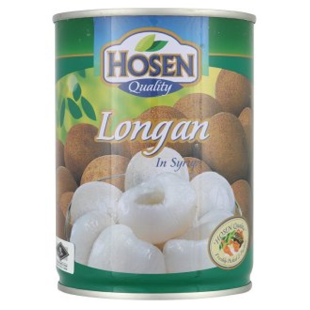 Asian Longans In Syrup 565g (Hosen Brand, 9 Cans)