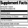 American Ginseng 10:1-450 mg (100 Capsules, ZIN: 520222) view 4