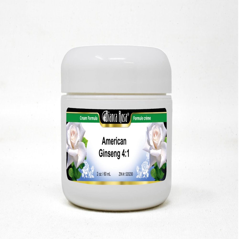 Bianca Rosa American Ginseng 4:1 Cream (2 oz, ZIN: 520230) - 3 Pack