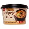 Wang Korean BBQ Bulgogi Flavored Udon Noodle Bowl - No MSG Added, No Preservatives - 290 Calories Per Meal - Convenient and Instant Meal, Ready in 3 Minutes - Microwaveable Bowl (Pack of 1) view 1