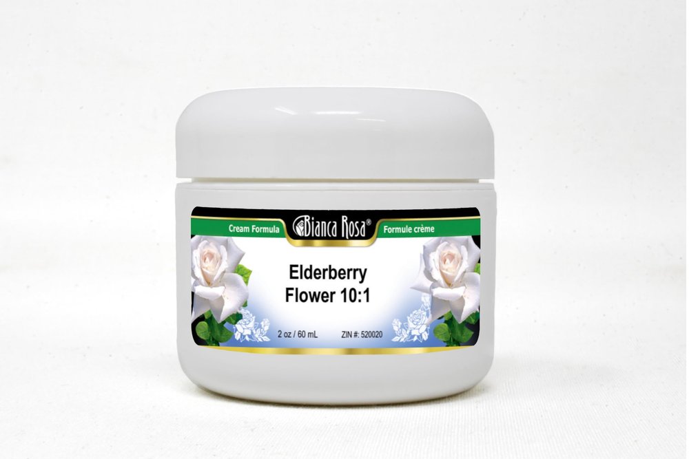 Bianca Rosa Elderberry Flower 10:1 Cream (2 oz, ZIN: 520020) - 3 Pack
