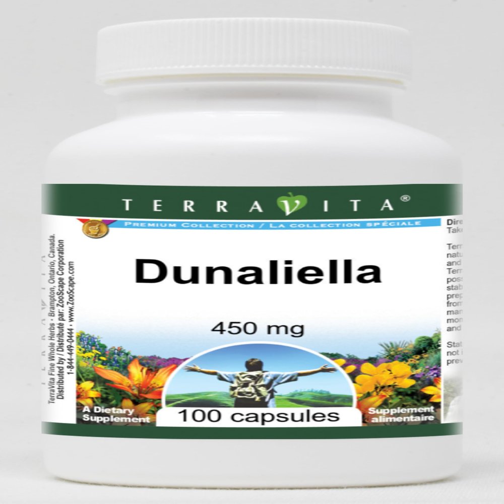 Dunaliella - 450 mg (100 Capsules, ZIN: 519997) - 3 Pack