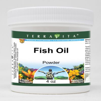 Fish Oil Powder (4 oz, ZIN: 520139)