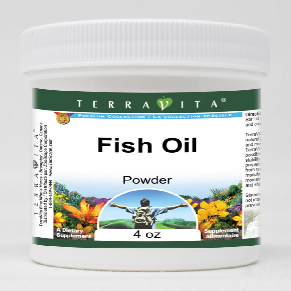 Fish Oil Powder (4 oz, ZIN: 520139)