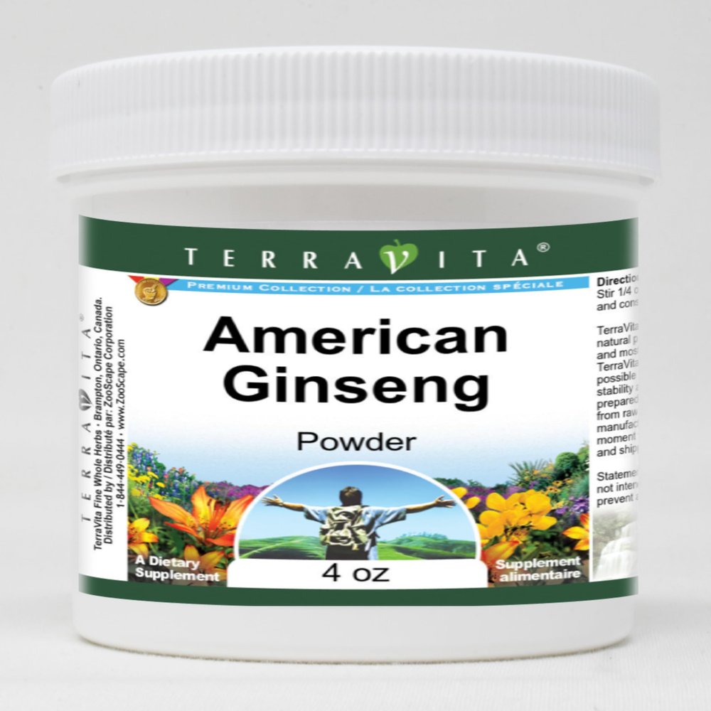 American Ginseng Powder (4 oz, ZIN: 520234) - 3 Pack