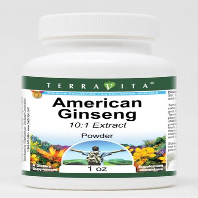 American Ginseng 10:1 Powder (1 oz, ZIN: 520223) - 3 Pack